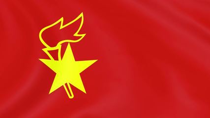 少先队队旗少先队队旗AE模板下载_光厂(VJ师网)