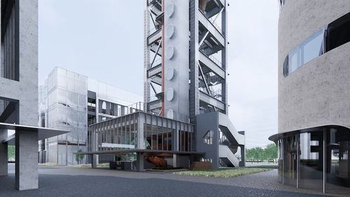 安藤忠雄等建筑师出手,浦东张江水泥厂焕新亮相